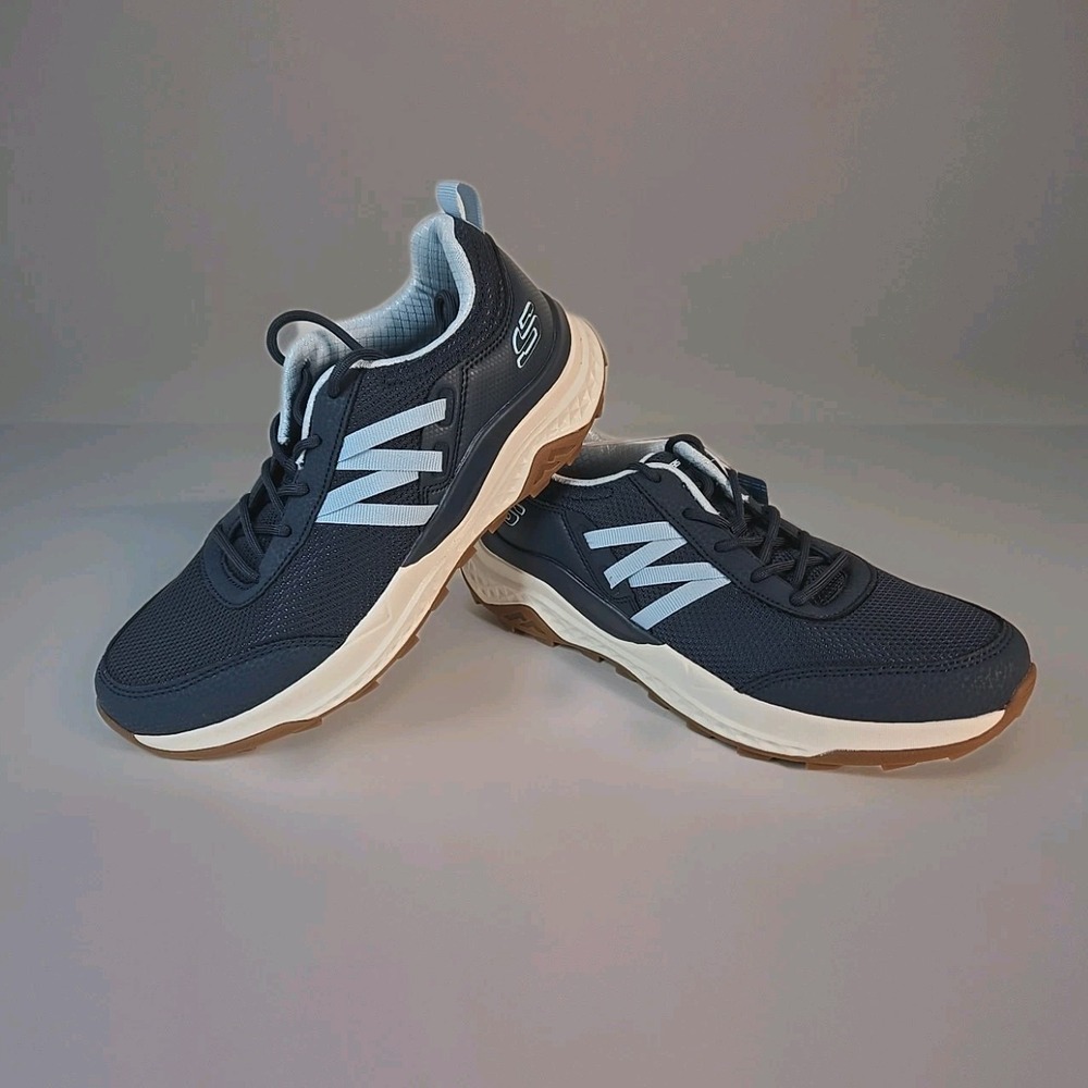 Skechers Outdoor Women's Hiking Walking Sneaker Tennis Shoe Size 7.5 Navy NWOB‎